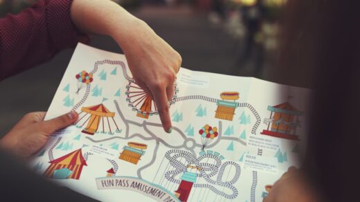 Projekt Terenu Festynu: Mapa Stref